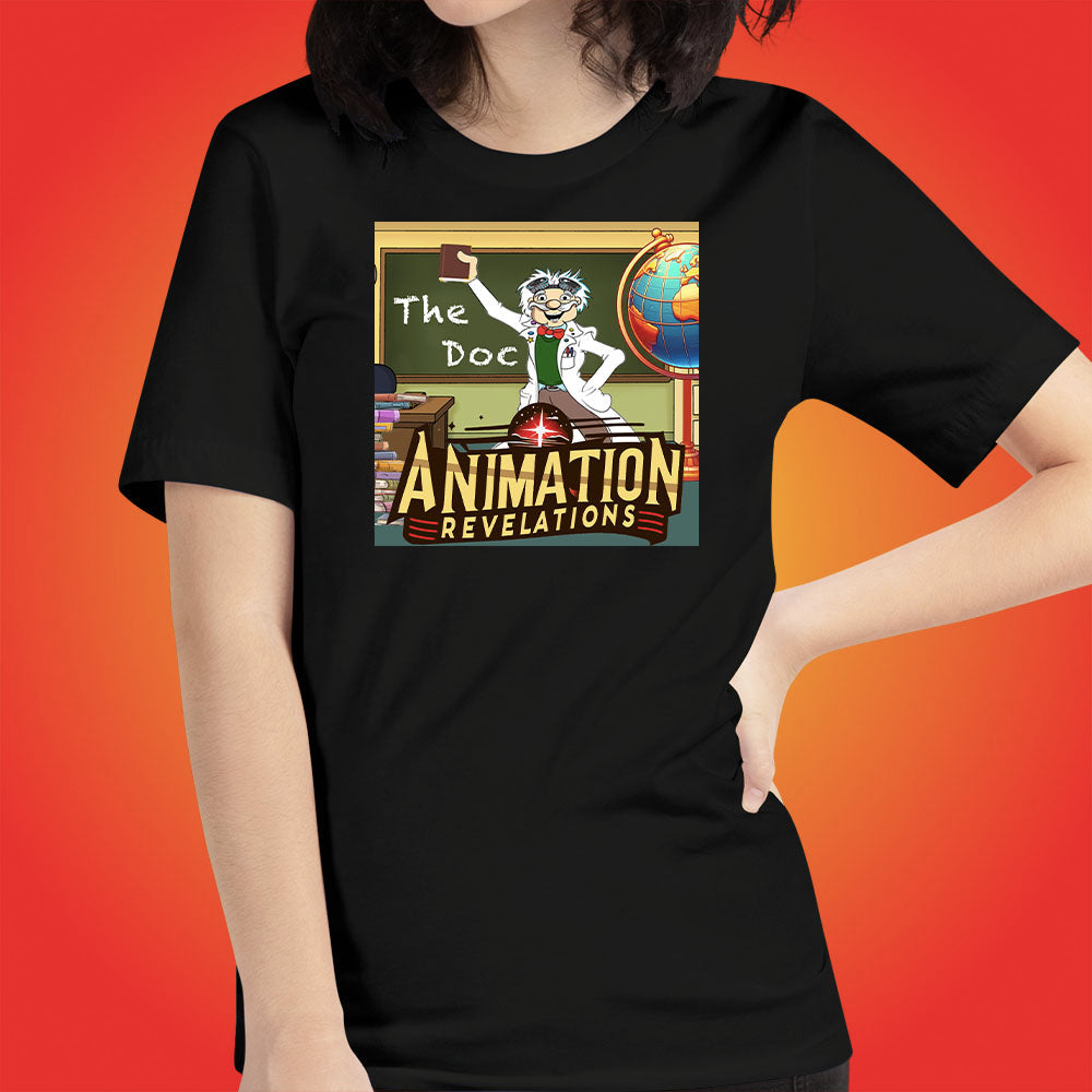 Animation Revelations Official Show Shirt Original Cartoon Series by ToonyVision Women's Tee Shirts - ToonyVision