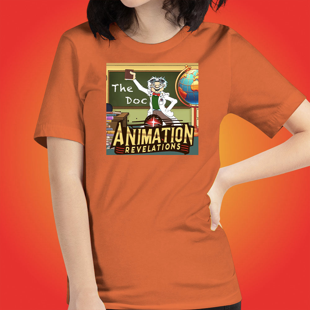 Animation Revelations Official Show Shirt Original Cartoon Series by ToonyVision Women's Tee Shirts - ToonyVision